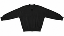 KUO DOUBLE ZIP BOMBER SWEATSHIRT