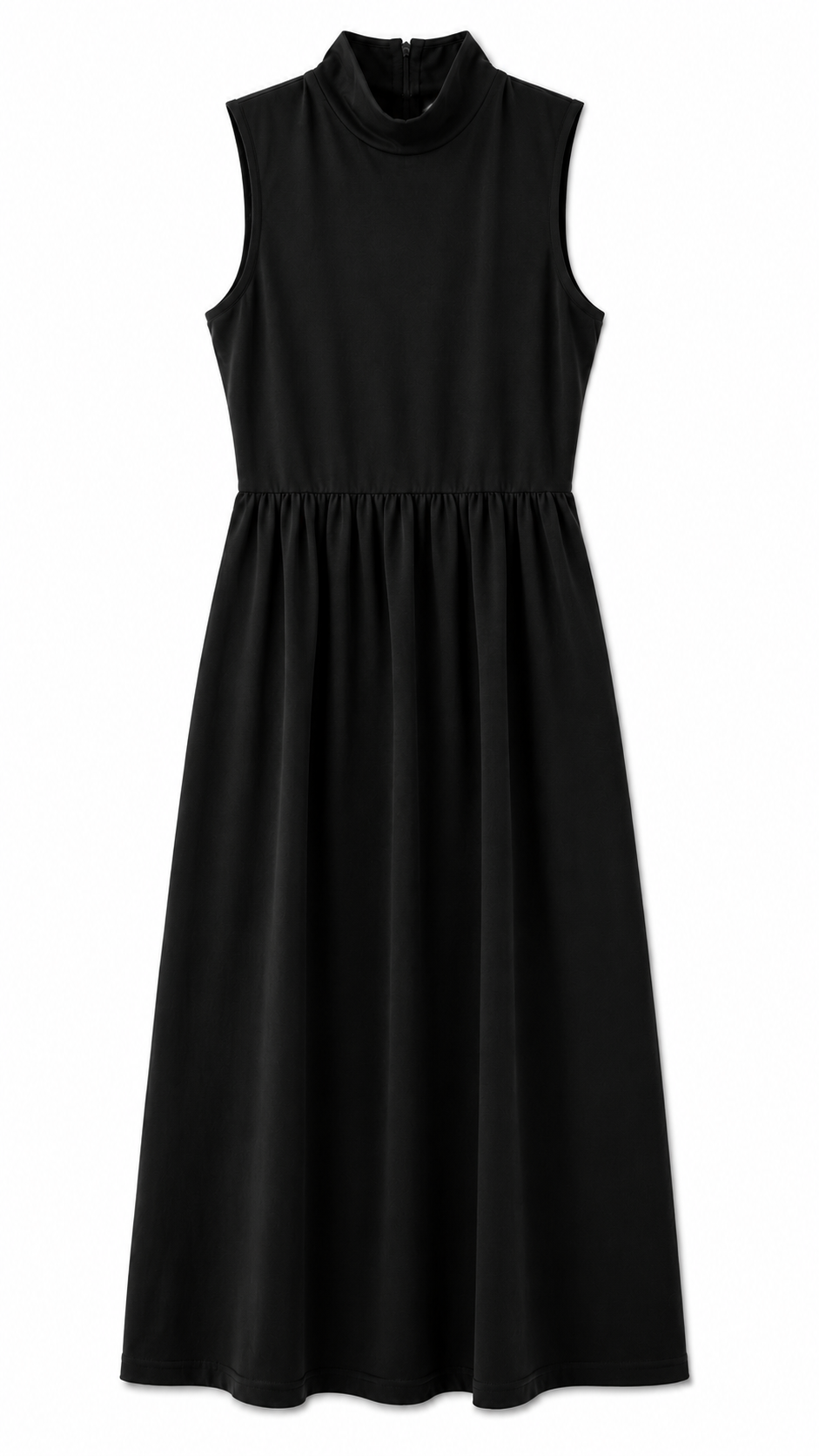 KUO COMBO SLEEVELESS DRESS
