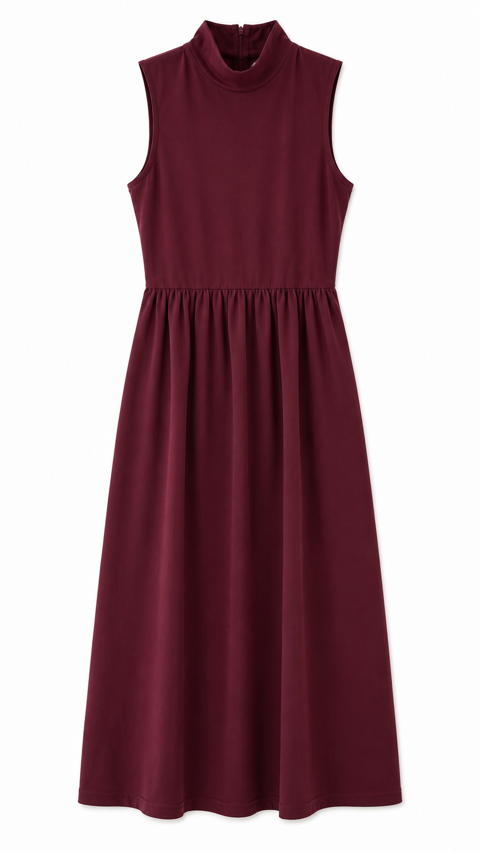 KUO COMBO SLEEVELESS DRESS