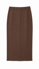 KUO STRAIGHT TWILL SKIRT