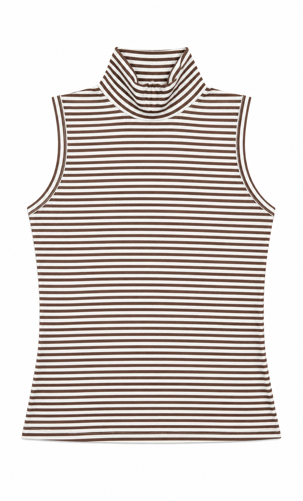 XXS / BROWN/WHITE STRIPE