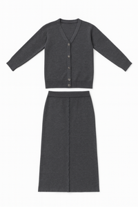 YAL NEW YORK VNECK CARDI SWEAT SET