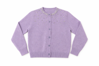 KNITTED EMBELLISHED CARDIGAN