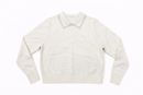 KNITTED CREWNECK WITH EMBELLISHED COLLAR