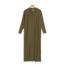 POINT RIB KNIT MAXI CARDIGAN