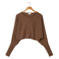 POINT RIB DOLMAN CARDIGAN