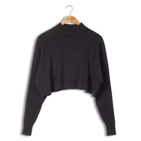 POINT RIB KNIT CROPPED