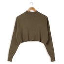 POINT RIB KNIT CROPPED
