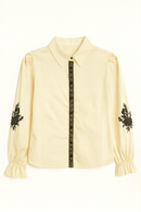 KUO Embroidered Blouse