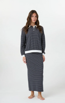 BY TESS KYRA SOLID TRIM STRIPED SET