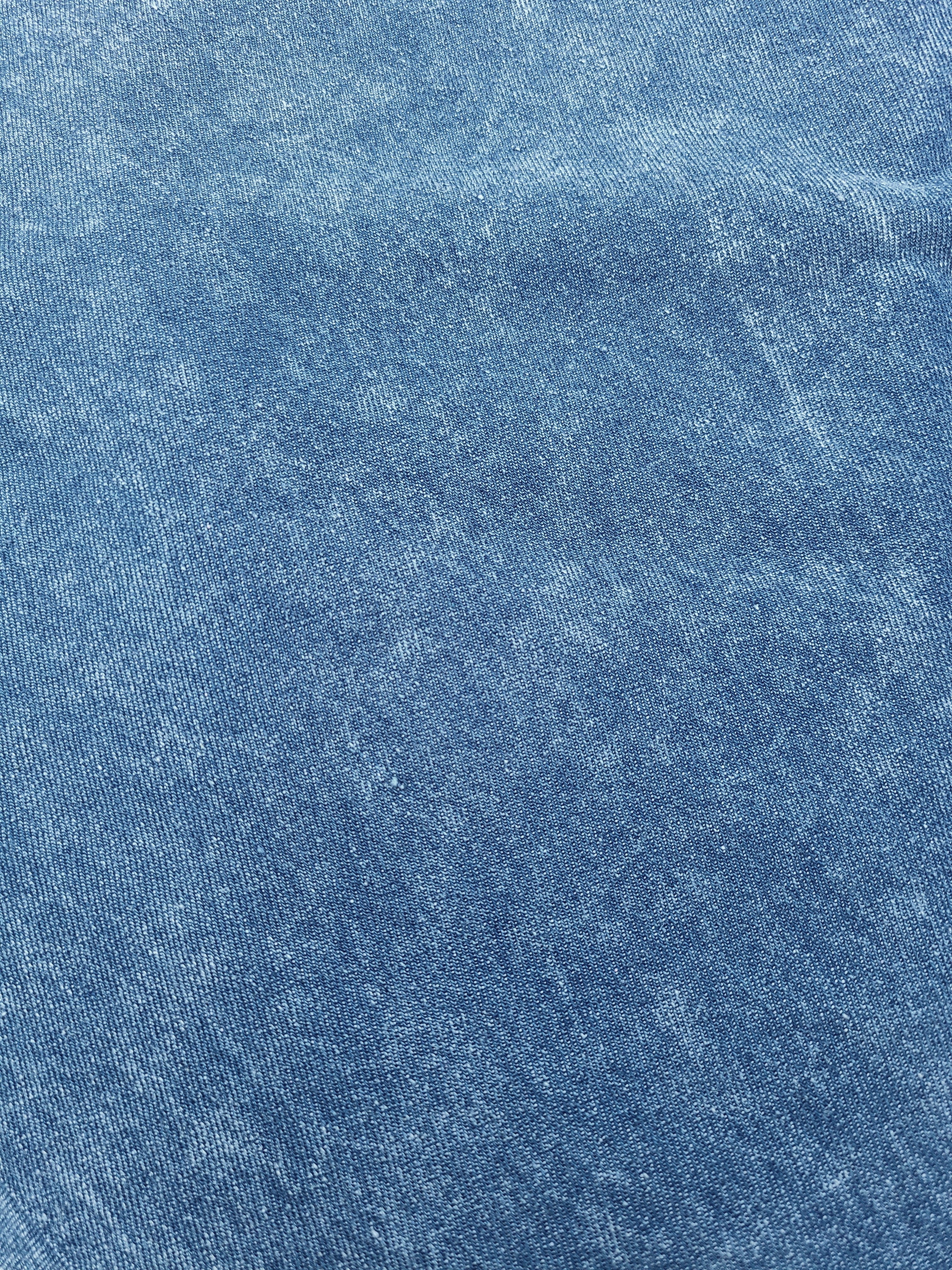 LATITUDE DENIM HENLEY TOP