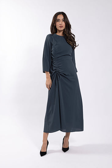 LATITUDE Side Ruched Dress