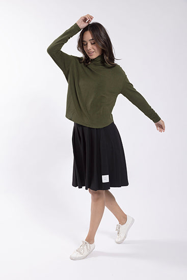 LATITUDE Oversized Turtleneck