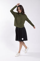 LATITUDE Oversized Turtleneck