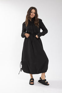 LATITUDE Gauze Cropped Blouse