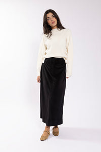 Latitude Raw Seam Pullover Sweater