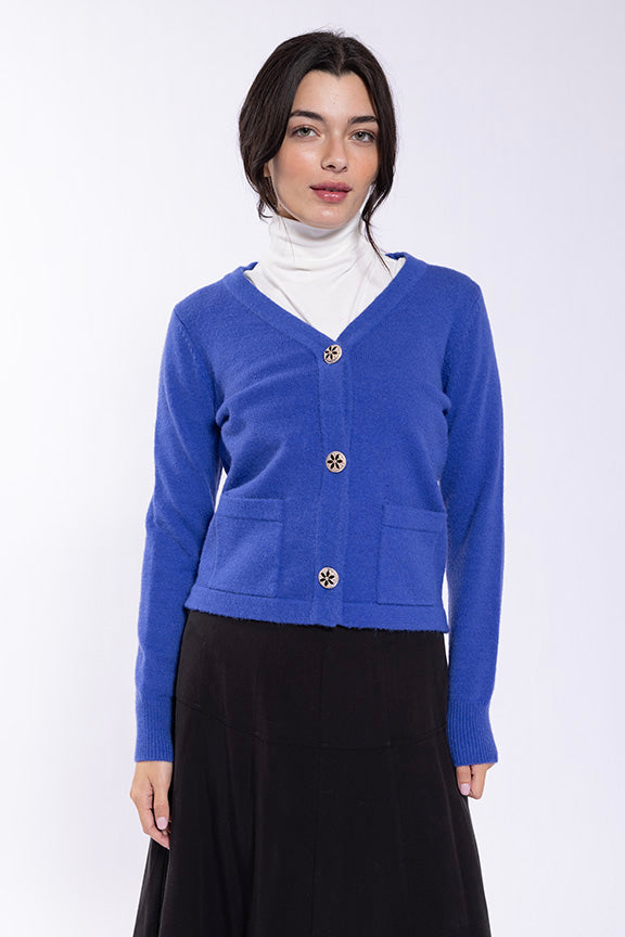 Latitude Classic Button Cardi