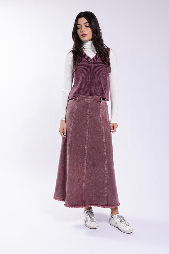 Latitude Snow Washed Knit Vest