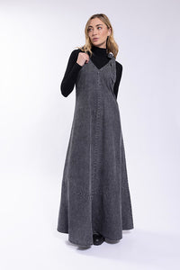 Latitude Shoulder Tie Denim Jumper