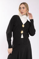 Latitude Exaggerated Button Cardi