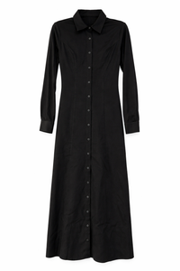 LATITUDE CHAMBRAY SHIRT DRESS W/ BACK LACING DETAIL