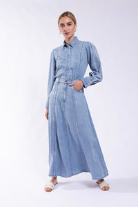 LATITUDE FULL 8-GORE MAXI SKIRT