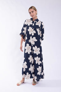 LATITUDE FLORAL SHIRTDRESS