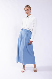 LATITUDE CLASSIC CROPPED BLOUSE