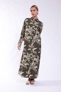 LATITUDE TROPICAL PRINTED SHIRTDRESS
