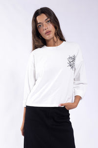 LATITUDE BACK STAMP GRAPHIC RELAXED TEE