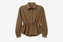 LATITUDE SUEDE BUNGEE WAIST TOP