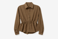 LATITUDE SUEDE BUNGEE WAIST TOP