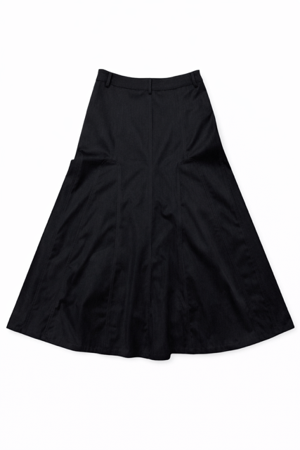 LATITUDE ROUNDED GODET SKIRT