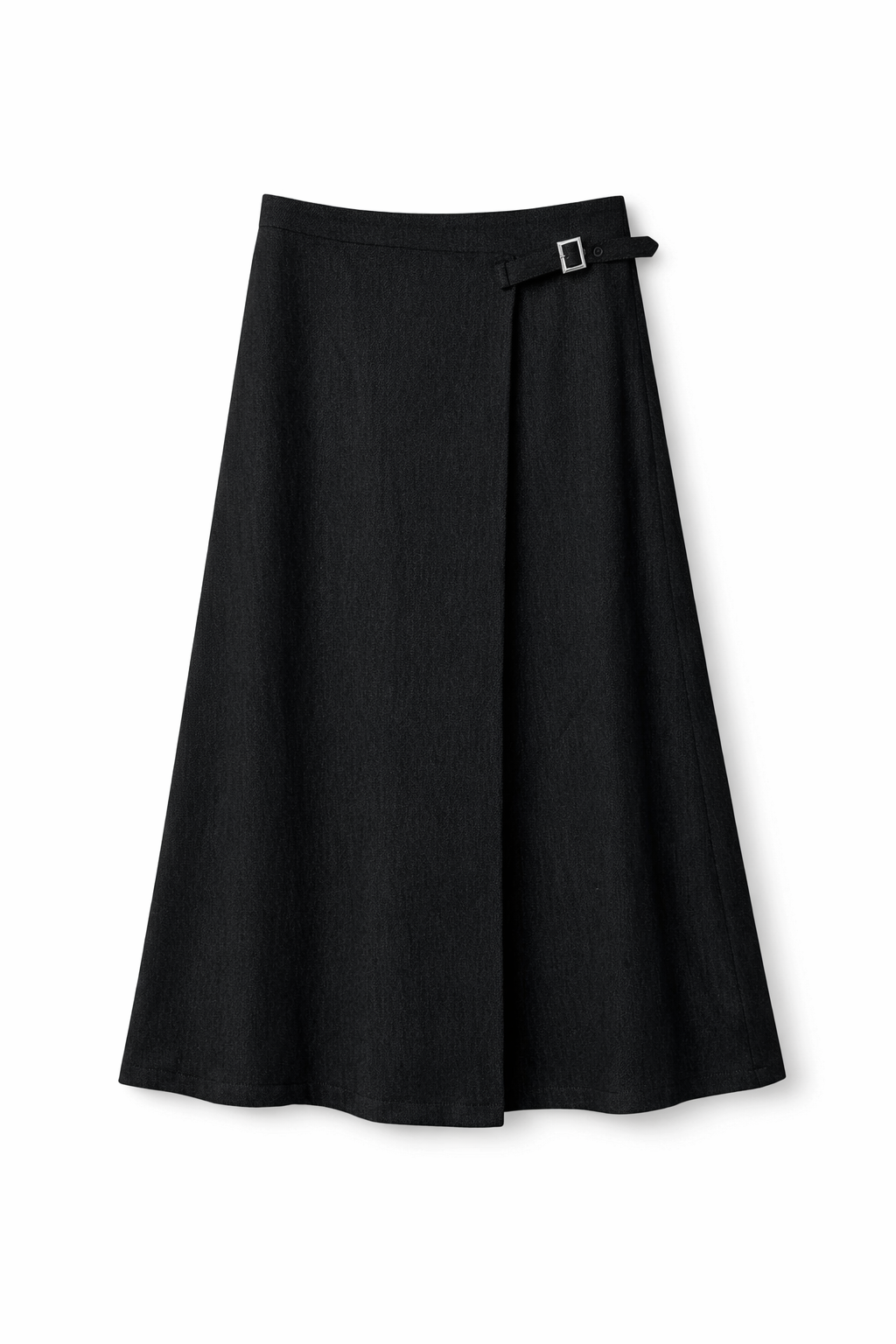 LATITUDE BUCKLE WRAP SKIRT
