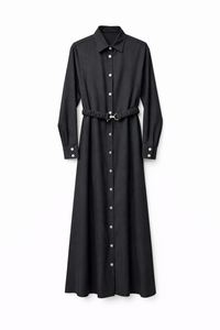 LATITUDE BUNGEE BELT SHIRTDRESS