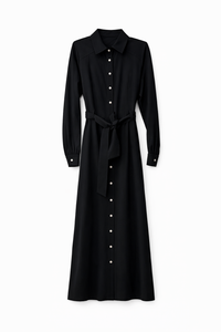 LATITUDE BELTED SHIRTDRESS