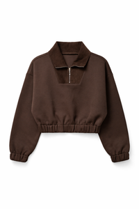 LATITUDE HALF ZIP COMBO SWEATSHIRT