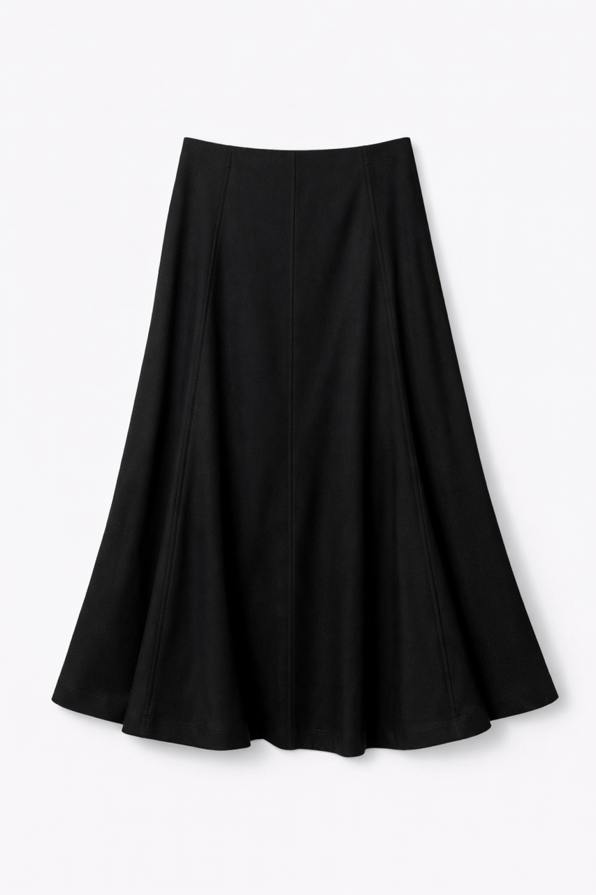LATITUDE PANELED FLARY SKIRT