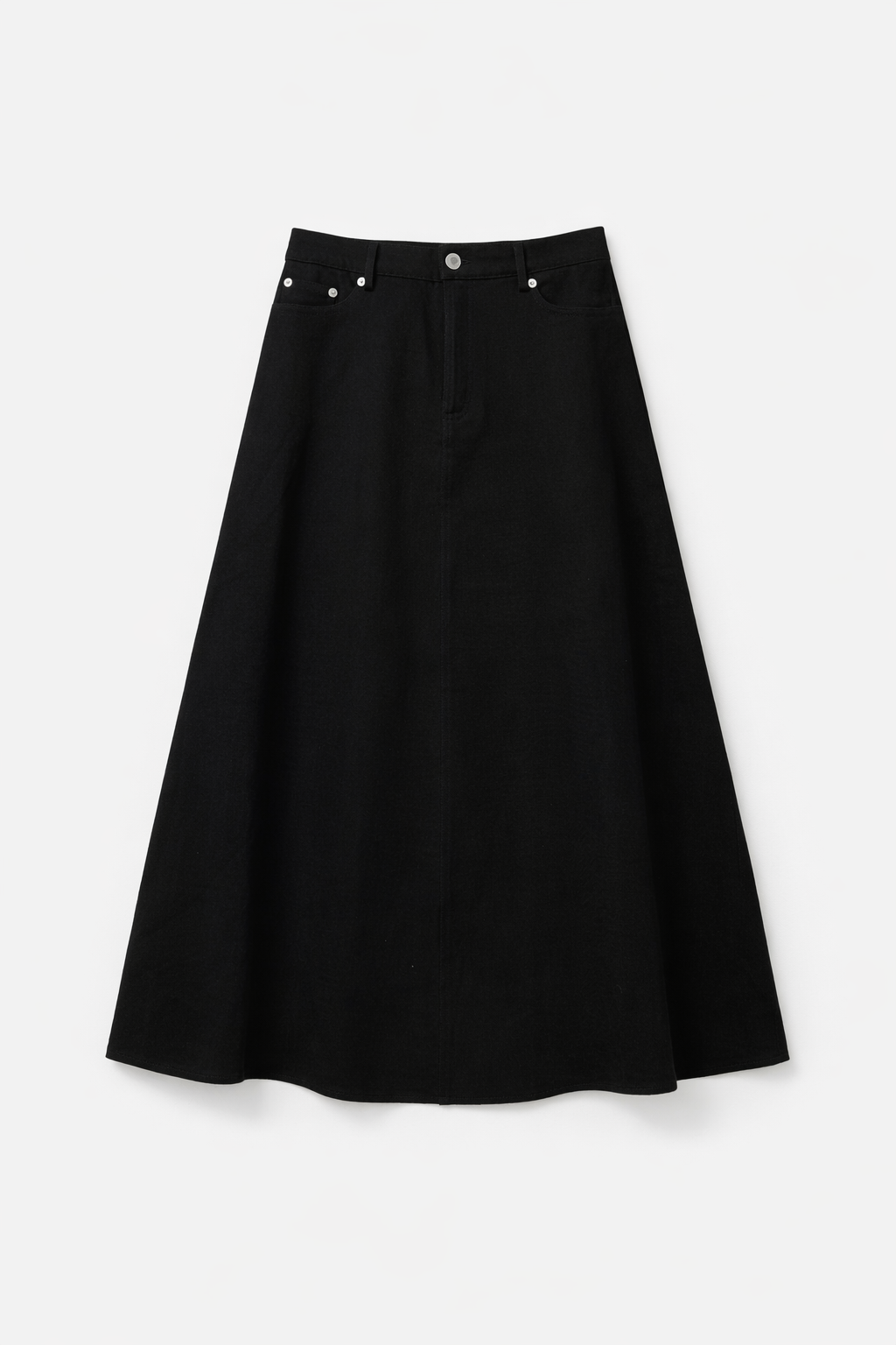 LATITUDE A-LINE TWILL SKIRT