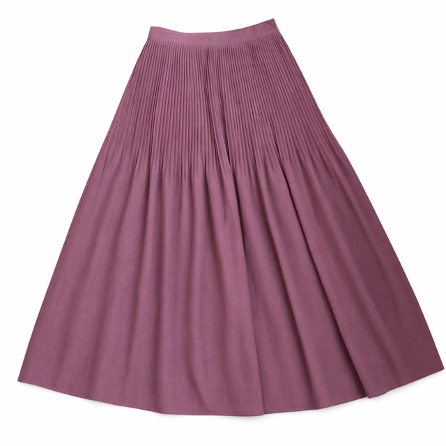 LATITUDE PLEATED MAXI SKIRT