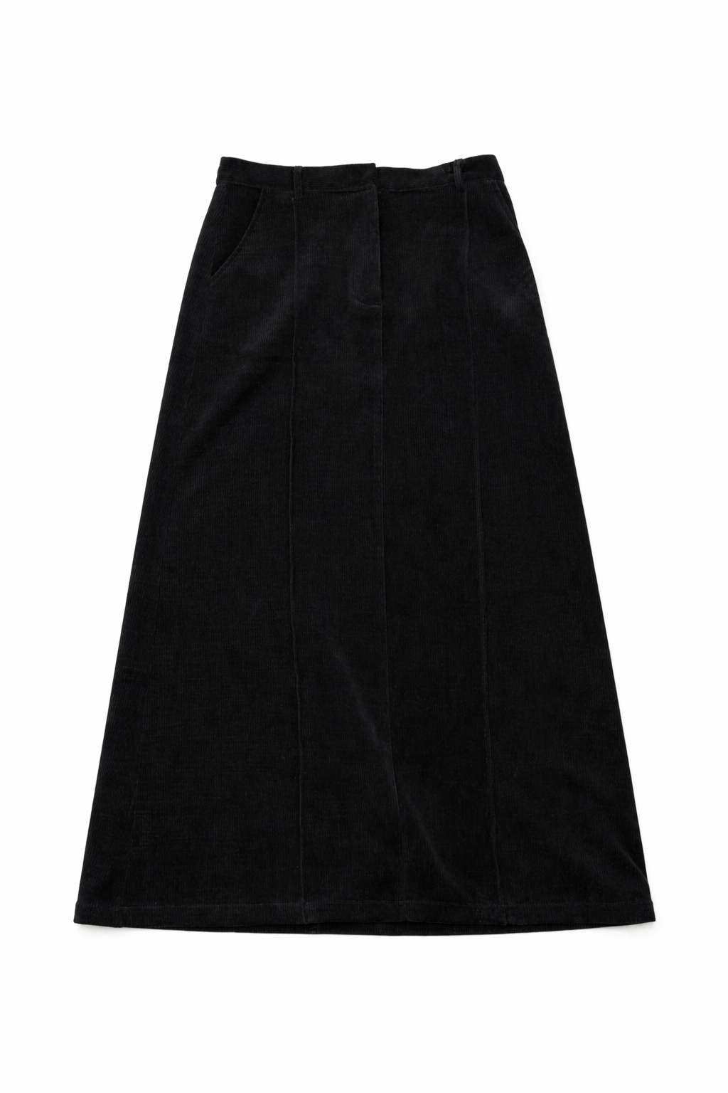 LATITUDE CORDUROY A-LINE SKIRT