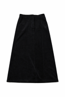 LATITUDE CORDUROY A-LINE SKIRT