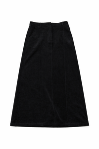 LATITUDE CORDUROY A-LINE SKIRT