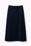 LATITUDE CORDUROY A-LINE SKIRT
