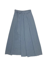 UNAYA KARLIE SKIRT DENIM W TIE