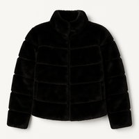 LOVE TOKEN ZIP FUR JACKET