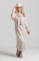 LOUP KNIT WRAP TOP WITH SKIRT SET