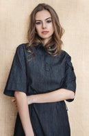 NUE LYLAH BLOUSE W POCKET ON SLEEVE