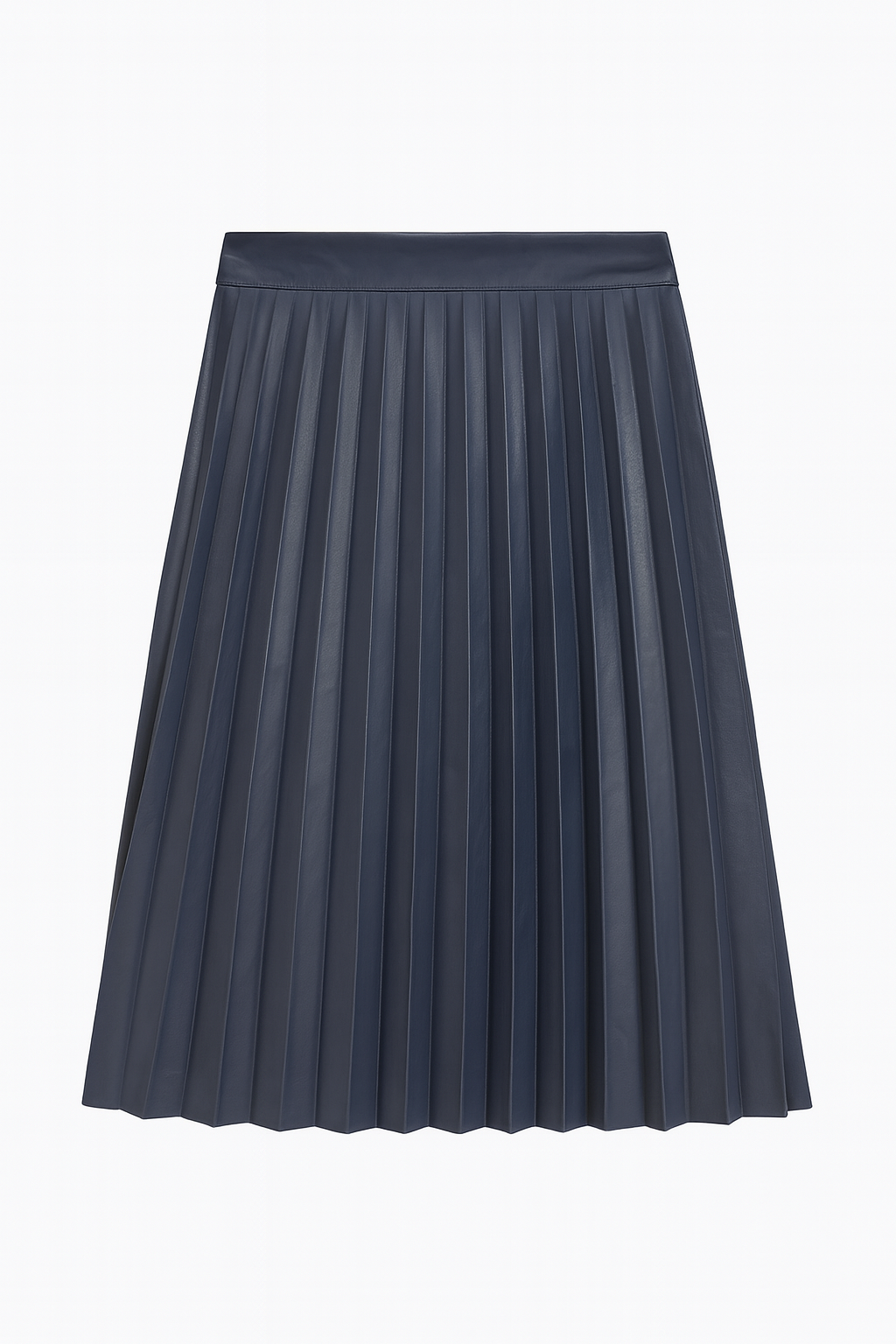 OH, GIRL PLEATHER PLEATED SKIRT