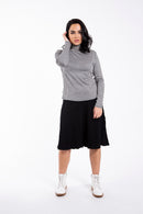 MONN GINGHAM TURTLENECK